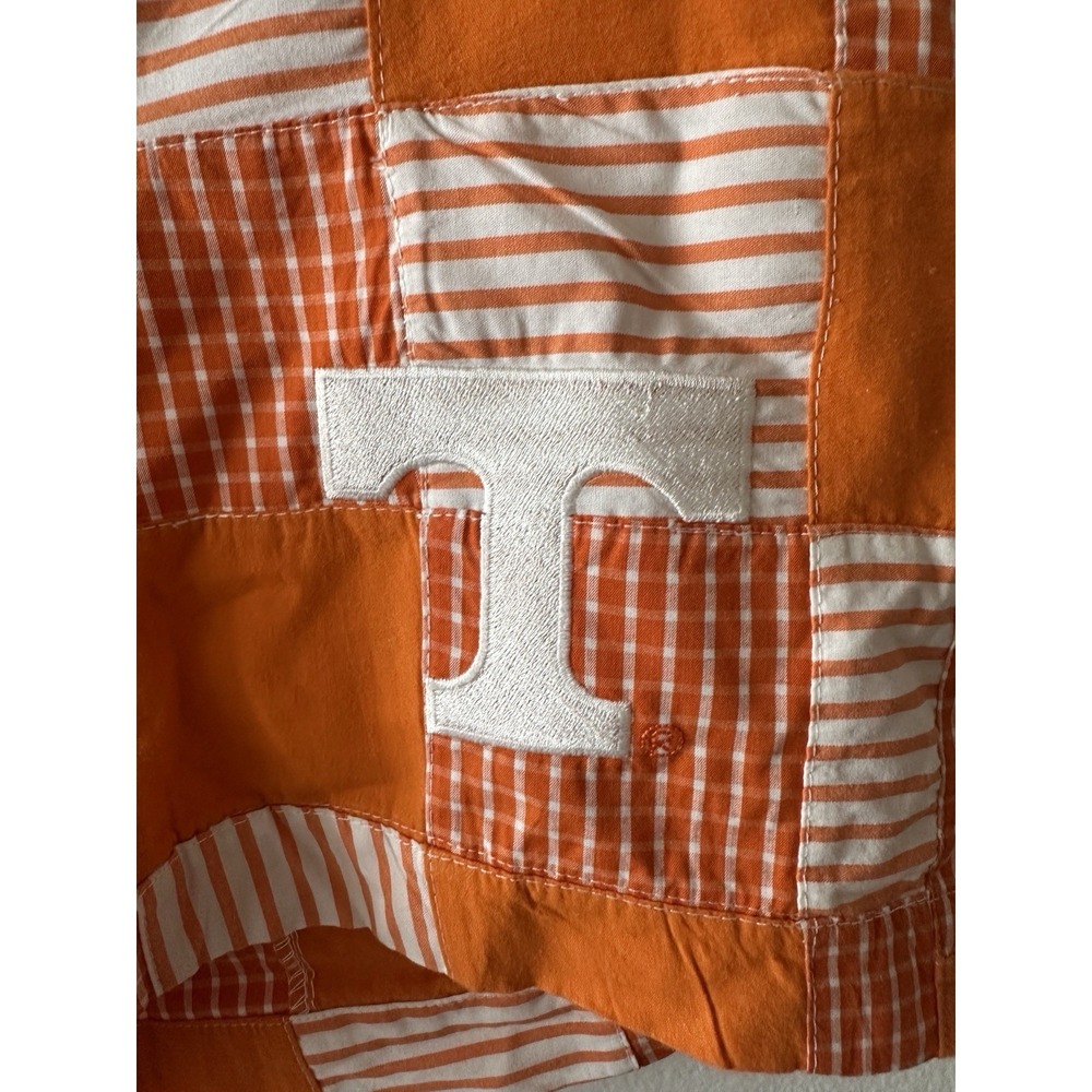 University Of Tennessee Volunteers Women's Chino Shorts Patchwork Size 2 Spirit